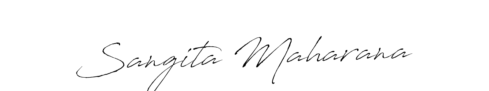 Make a beautiful signature design for name Sangita Maharana. Use this online signature maker to create a handwritten signature for free. Sangita Maharana signature style 6 images and pictures png