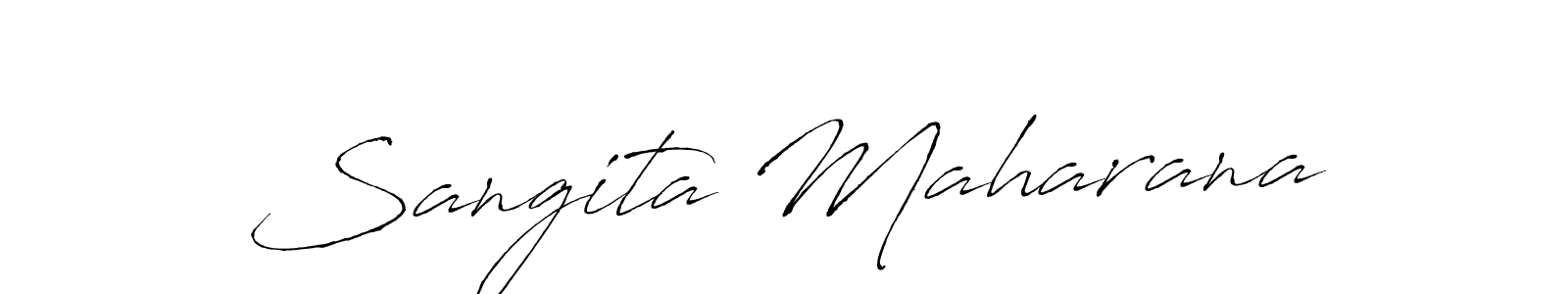 Make a beautiful signature design for name Sangita Maharana. Use this online signature maker to create a handwritten signature for free. Sangita Maharana signature style 6 images and pictures png