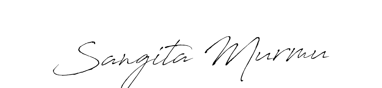 Once you've used our free online signature maker to create your best signature Antro_Vectra style, it's time to enjoy all of the benefits that Sangita Murmu name signing documents. Sangita Murmu signature style 6 images and pictures png