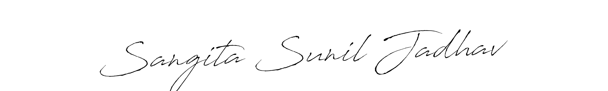 Check out images of Autograph of Sangita Sunil Jadhav name. Actor Sangita Sunil Jadhav Signature Style. Antro_Vectra is a professional sign style online. Sangita Sunil Jadhav signature style 6 images and pictures png