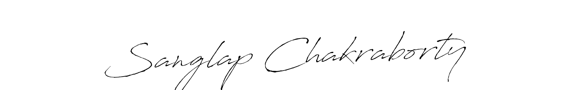 Use a signature maker to create a handwritten signature online. With this signature software, you can design (Antro_Vectra) your own signature for name Sanglap Chakraborty. Sanglap Chakraborty signature style 6 images and pictures png