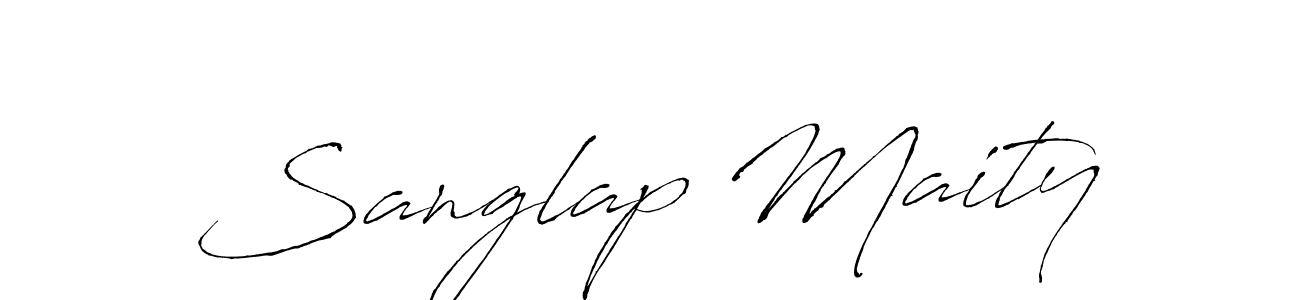 Use a signature maker to create a handwritten signature online. With this signature software, you can design (Antro_Vectra) your own signature for name Sanglap Maity. Sanglap Maity signature style 6 images and pictures png