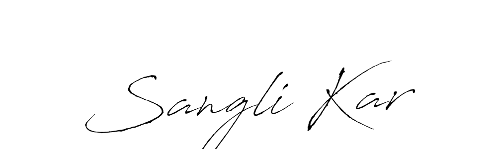 This is the best signature style for the Sangli Kar name. Also you like these signature font (Antro_Vectra). Mix name signature. Sangli Kar signature style 6 images and pictures png
