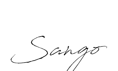 Create a beautiful signature design for name Sango. With this signature (Antro_Vectra) fonts, you can make a handwritten signature for free. Sango signature style 6 images and pictures png