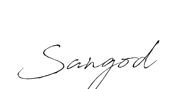 Make a short Sangod signature style. Manage your documents anywhere anytime using Antro_Vectra. Create and add eSignatures, submit forms, share and send files easily. Sangod signature style 6 images and pictures png