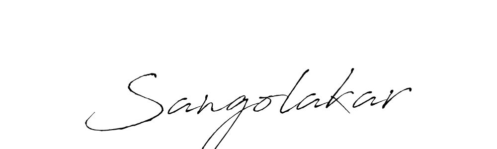 Once you've used our free online signature maker to create your best signature Antro_Vectra style, it's time to enjoy all of the benefits that Sangolakar name signing documents. Sangolakar signature style 6 images and pictures png