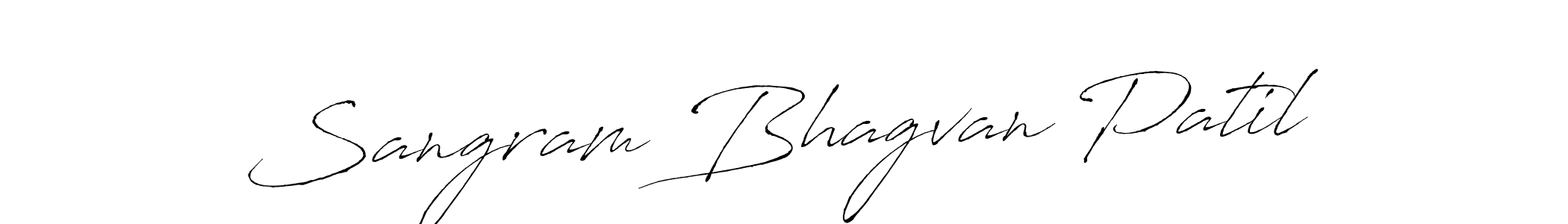 The best way (Antro_Vectra) to make a short signature is to pick only two or three words in your name. The name Sangram Bhagvan Patil include a total of six letters. For converting this name. Sangram Bhagvan Patil signature style 6 images and pictures png