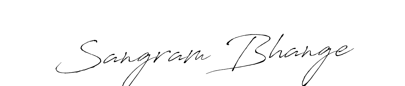if you are searching for the best signature style for your name Sangram Bhange. so please give up your signature search. here we have designed multiple signature styles  using Antro_Vectra. Sangram Bhange signature style 6 images and pictures png