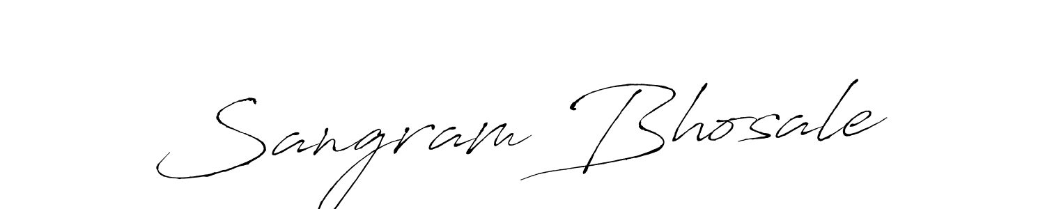 It looks lik you need a new signature style for name Sangram Bhosale. Design unique handwritten (Antro_Vectra) signature with our free signature maker in just a few clicks. Sangram Bhosale signature style 6 images and pictures png