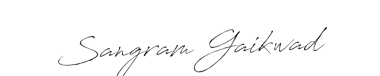 It looks lik you need a new signature style for name Sangram Gaikwad. Design unique handwritten (Antro_Vectra) signature with our free signature maker in just a few clicks. Sangram Gaikwad signature style 6 images and pictures png