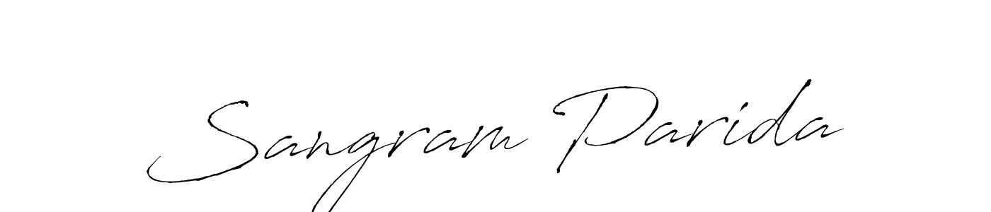Antro_Vectra is a professional signature style that is perfect for those who want to add a touch of class to their signature. It is also a great choice for those who want to make their signature more unique. Get Sangram Parida name to fancy signature for free. Sangram Parida signature style 6 images and pictures png