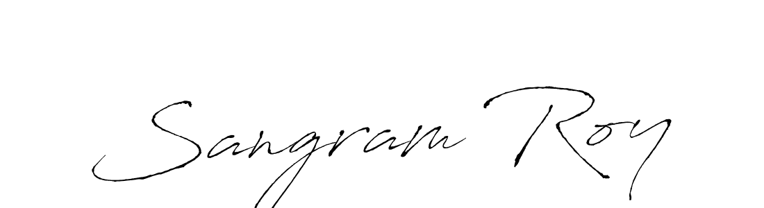 Also we have Sangram Roy name is the best signature style. Create professional handwritten signature collection using Antro_Vectra autograph style. Sangram Roy signature style 6 images and pictures png