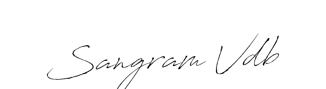 Best and Professional Signature Style for Sangram Vdb. Antro_Vectra Best Signature Style Collection. Sangram Vdb signature style 6 images and pictures png