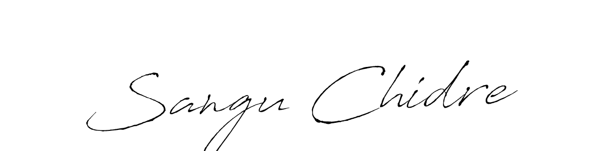 This is the best signature style for the Sangu Chidre name. Also you like these signature font (Antro_Vectra). Mix name signature. Sangu Chidre signature style 6 images and pictures png