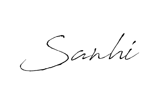 Antro_Vectra is a professional signature style that is perfect for those who want to add a touch of class to their signature. It is also a great choice for those who want to make their signature more unique. Get Sanhi name to fancy signature for free. Sanhi signature style 6 images and pictures png