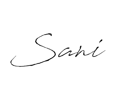 How to Draw Sani signature style? Antro_Vectra is a latest design signature styles for name Sani. Sani signature style 6 images and pictures png