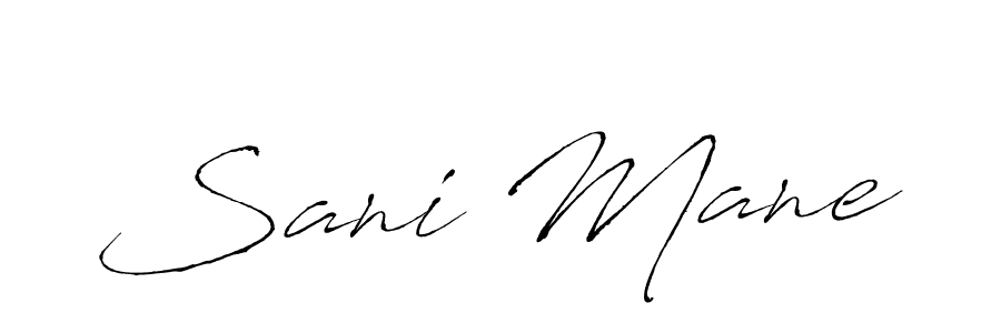 Once you've used our free online signature maker to create your best signature Antro_Vectra style, it's time to enjoy all of the benefits that Sani Mane name signing documents. Sani Mane signature style 6 images and pictures png