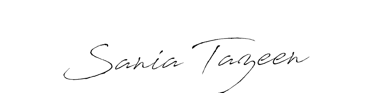 if you are searching for the best signature style for your name Sania Tazeen. so please give up your signature search. here we have designed multiple signature styles  using Antro_Vectra. Sania Tazeen signature style 6 images and pictures png