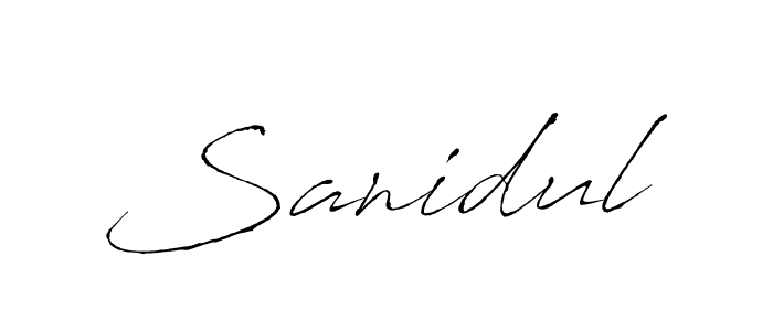 How to Draw Sanidul signature style? Antro_Vectra is a latest design signature styles for name Sanidul. Sanidul signature style 6 images and pictures png