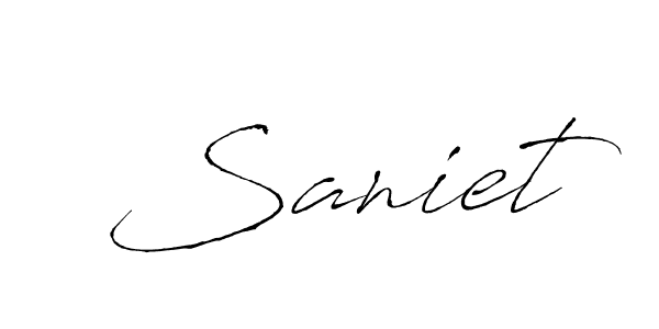 You can use this online signature creator to create a handwritten signature for the name Saniet. This is the best online autograph maker. Saniet signature style 6 images and pictures png