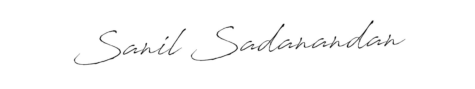 Here are the top 10 professional signature styles for the name Sanil Sadanandan. These are the best autograph styles you can use for your name. Sanil Sadanandan signature style 6 images and pictures png