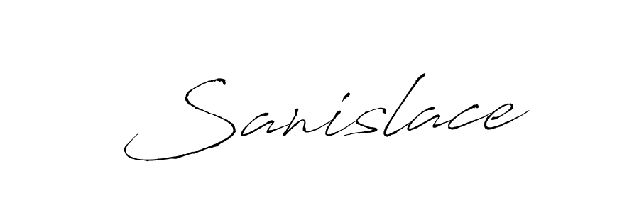 How to Draw Sanislace signature style? Antro_Vectra is a latest design signature styles for name Sanislace. Sanislace signature style 6 images and pictures png