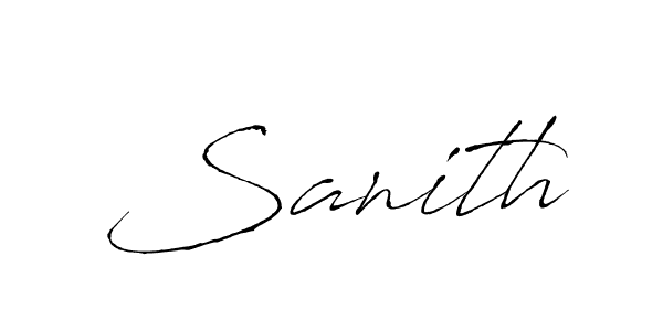 Once you've used our free online signature maker to create your best signature Antro_Vectra style, it's time to enjoy all of the benefits that Sanith name signing documents. Sanith signature style 6 images and pictures png