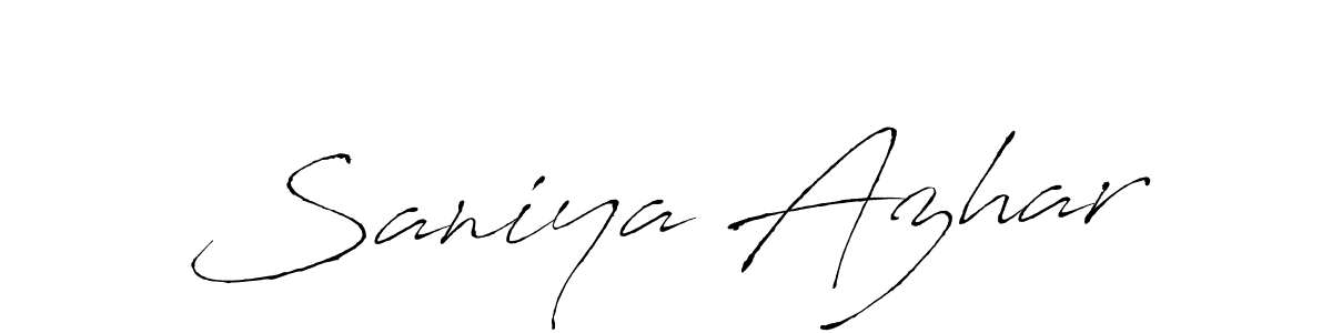 Here are the top 10 professional signature styles for the name Saniya Azhar. These are the best autograph styles you can use for your name. Saniya Azhar signature style 6 images and pictures png