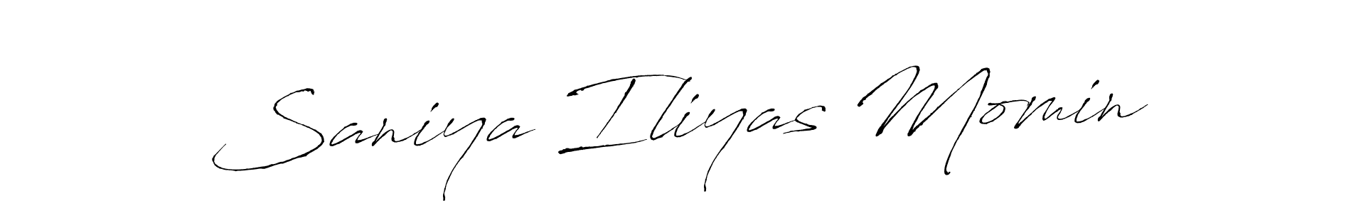 Also You can easily find your signature by using the search form. We will create Saniya Iliyas Momin name handwritten signature images for you free of cost using Antro_Vectra sign style. Saniya Iliyas Momin signature style 6 images and pictures png
