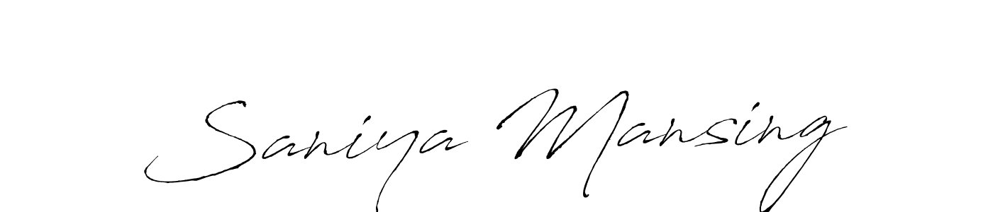 This is the best signature style for the Saniya Mansing name. Also you like these signature font (Antro_Vectra). Mix name signature. Saniya Mansing signature style 6 images and pictures png