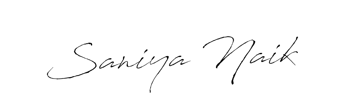 Also we have Saniya Naik name is the best signature style. Create professional handwritten signature collection using Antro_Vectra autograph style. Saniya Naik signature style 6 images and pictures png