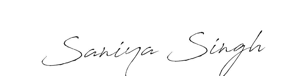 Make a beautiful signature design for name Saniya Singh. Use this online signature maker to create a handwritten signature for free. Saniya Singh signature style 6 images and pictures png