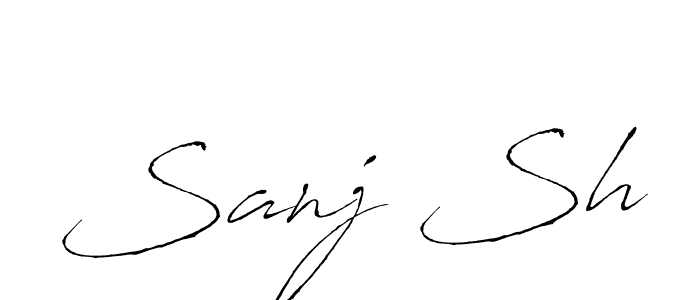 Similarly Antro_Vectra is the best handwritten signature design. Signature creator online .You can use it as an online autograph creator for name Sanj Sh. Sanj Sh signature style 6 images and pictures png