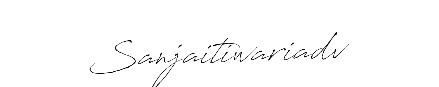 Once you've used our free online signature maker to create your best signature Antro_Vectra style, it's time to enjoy all of the benefits that Sanjaitiwariadv name signing documents. Sanjaitiwariadv signature style 6 images and pictures png