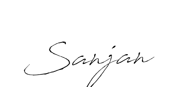 You should practise on your own different ways (Antro_Vectra) to write your name (Sanjan) in signature. don't let someone else do it for you. Sanjan signature style 6 images and pictures png