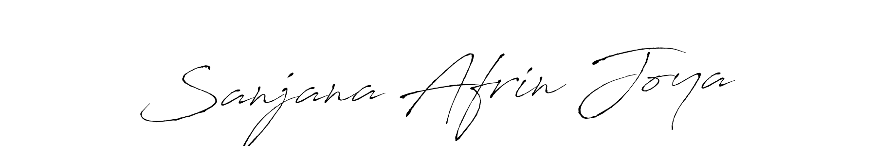 Antro_Vectra is a professional signature style that is perfect for those who want to add a touch of class to their signature. It is also a great choice for those who want to make their signature more unique. Get Sanjana Afrin Joya name to fancy signature for free. Sanjana Afrin Joya signature style 6 images and pictures png