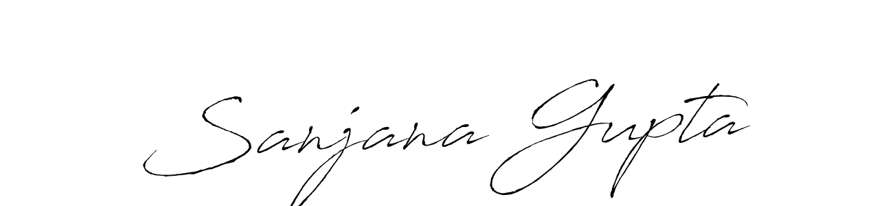 Also You can easily find your signature by using the search form. We will create Sanjana Gupta name handwritten signature images for you free of cost using Antro_Vectra sign style. Sanjana Gupta signature style 6 images and pictures png