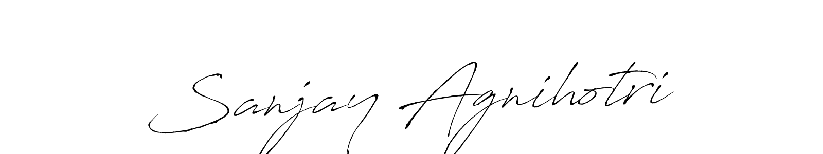 Make a beautiful signature design for name Sanjay Agnihotri. Use this online signature maker to create a handwritten signature for free. Sanjay Agnihotri signature style 6 images and pictures png