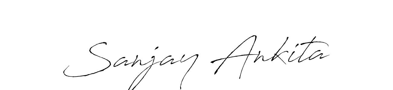 Check out images of Autograph of Sanjay Ankita name. Actor Sanjay Ankita Signature Style. Antro_Vectra is a professional sign style online. Sanjay Ankita signature style 6 images and pictures png