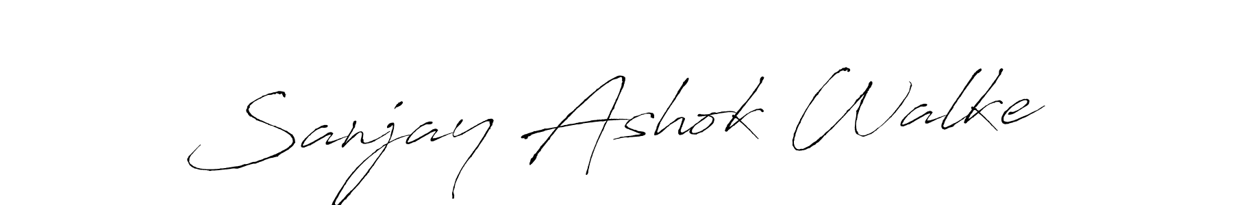 It looks lik you need a new signature style for name Sanjay Ashok Walke. Design unique handwritten (Antro_Vectra) signature with our free signature maker in just a few clicks. Sanjay Ashok Walke signature style 6 images and pictures png