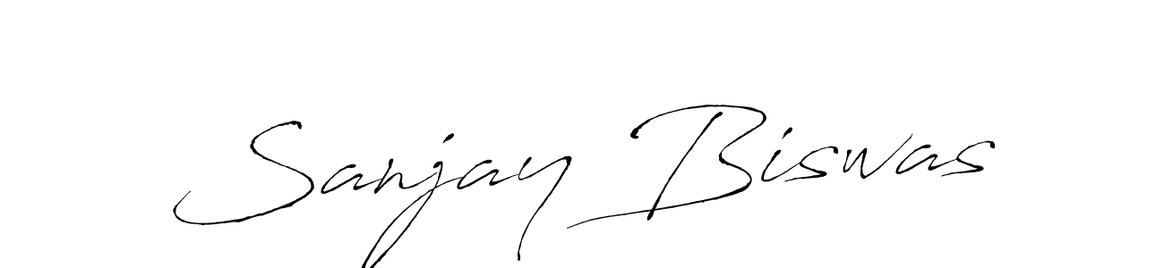 The best way (Antro_Vectra) to make a short signature is to pick only two or three words in your name. The name Sanjay Biswas include a total of six letters. For converting this name. Sanjay Biswas signature style 6 images and pictures png