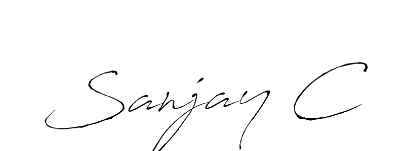 if you are searching for the best signature style for your name Sanjay C. so please give up your signature search. here we have designed multiple signature styles  using Antro_Vectra. Sanjay C signature style 6 images and pictures png