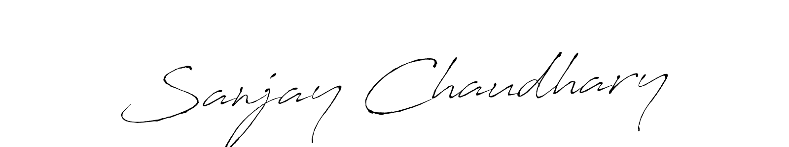 It looks lik you need a new signature style for name Sanjay Chaudhary. Design unique handwritten (Antro_Vectra) signature with our free signature maker in just a few clicks. Sanjay Chaudhary signature style 6 images and pictures png