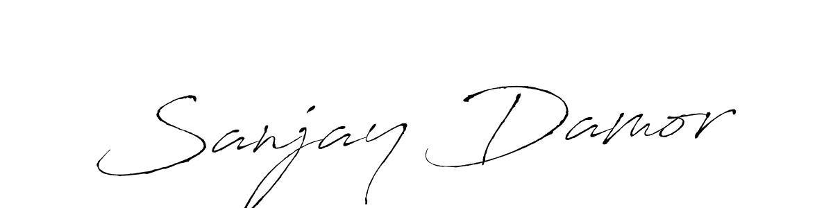 Similarly Antro_Vectra is the best handwritten signature design. Signature creator online .You can use it as an online autograph creator for name Sanjay Damor. Sanjay Damor signature style 6 images and pictures png