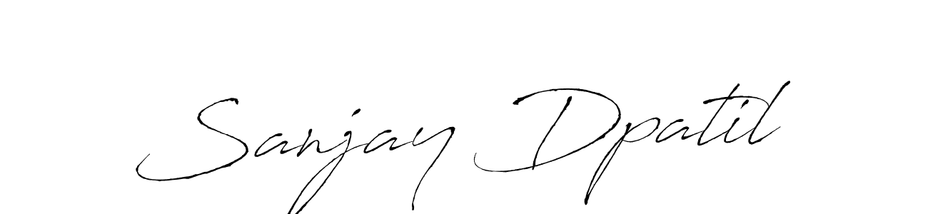 Similarly Antro_Vectra is the best handwritten signature design. Signature creator online .You can use it as an online autograph creator for name Sanjay Dpatil. Sanjay Dpatil signature style 6 images and pictures png