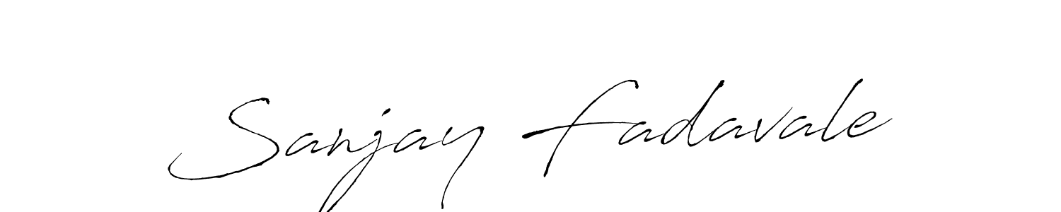 It looks lik you need a new signature style for name Sanjay Fadavale. Design unique handwritten (Antro_Vectra) signature with our free signature maker in just a few clicks. Sanjay Fadavale signature style 6 images and pictures png