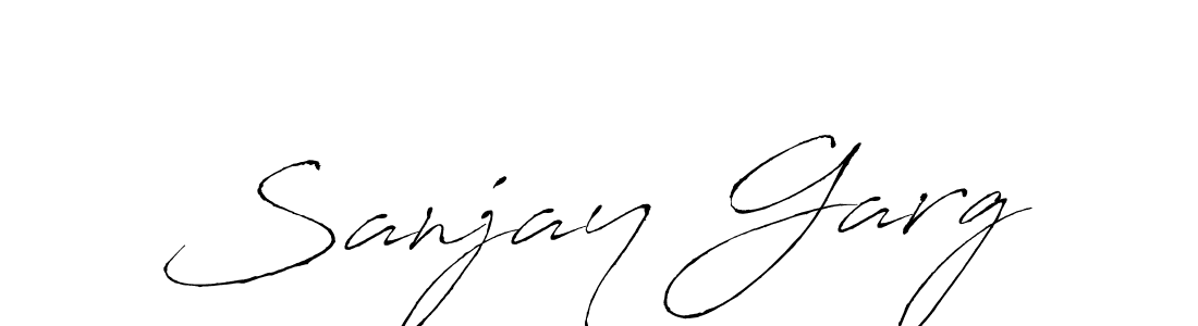 Antro_Vectra is a professional signature style that is perfect for those who want to add a touch of class to their signature. It is also a great choice for those who want to make their signature more unique. Get Sanjay Garg name to fancy signature for free. Sanjay Garg signature style 6 images and pictures png