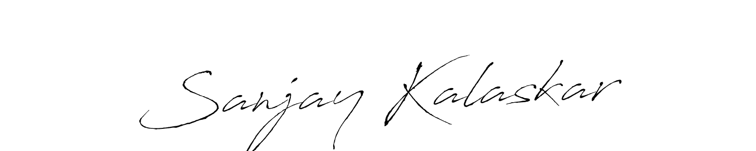 Make a beautiful signature design for name Sanjay Kalaskar. Use this online signature maker to create a handwritten signature for free. Sanjay Kalaskar signature style 6 images and pictures png