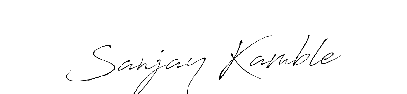 It looks lik you need a new signature style for name Sanjay Kamble. Design unique handwritten (Antro_Vectra) signature with our free signature maker in just a few clicks. Sanjay Kamble signature style 6 images and pictures png