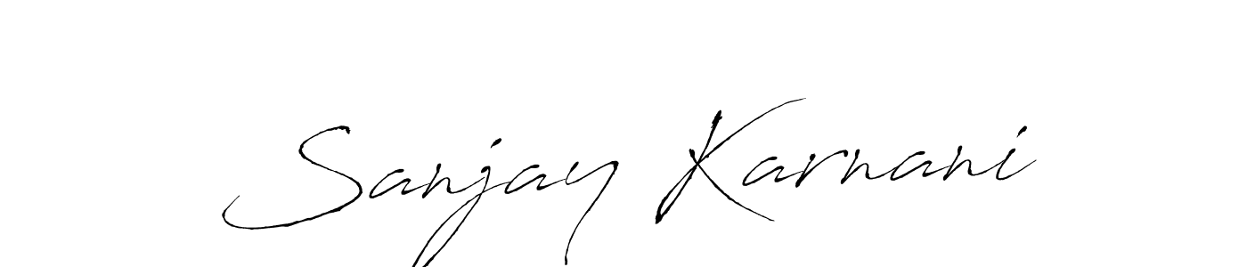 Also You can easily find your signature by using the search form. We will create Sanjay Karnani name handwritten signature images for you free of cost using Antro_Vectra sign style. Sanjay Karnani signature style 6 images and pictures png